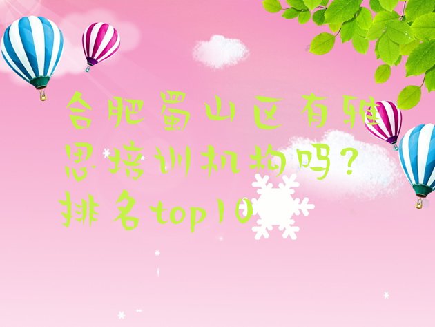 合肥蜀山区有雅思培训机构吗?排名top10”